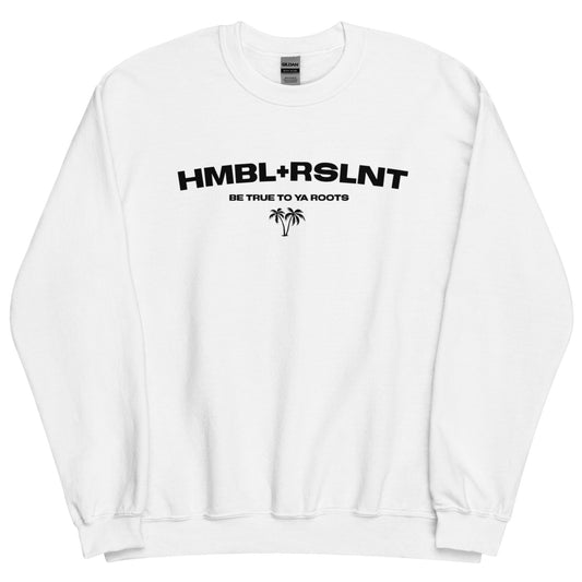 HMBL + RSLNT // "OG" Crewneck // Black Font